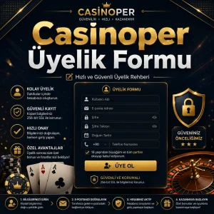 Casinoper Üyelik Formu